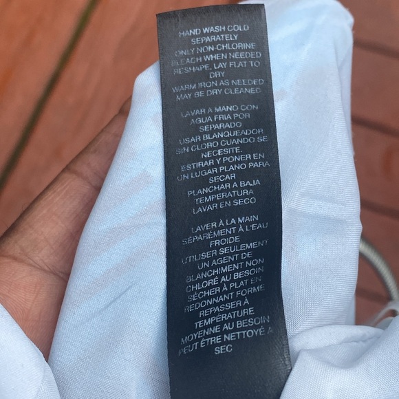 WHBM Excellent Condition, Teal/Black/White, see measurements in photos below - Picture 12 of 13